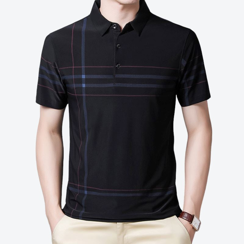 Camisa Polo Listrada - Elegante
