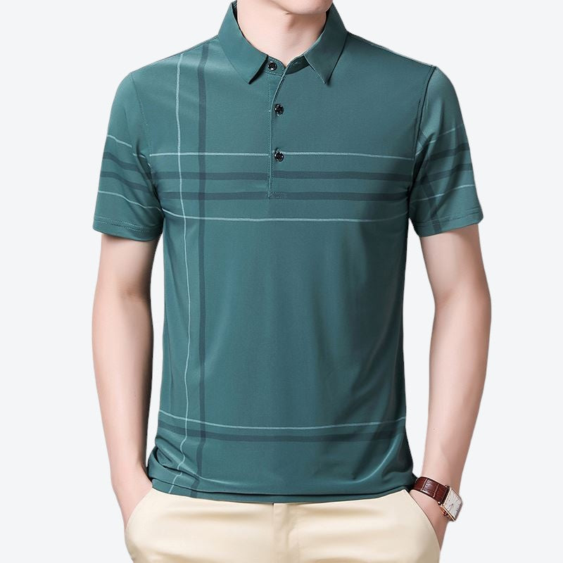 Camisa Polo Listrada - Elegante